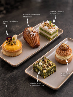 Cakes and Sweets selection, The Gathering Teabreak. Cuseho tea break catering, Singapore