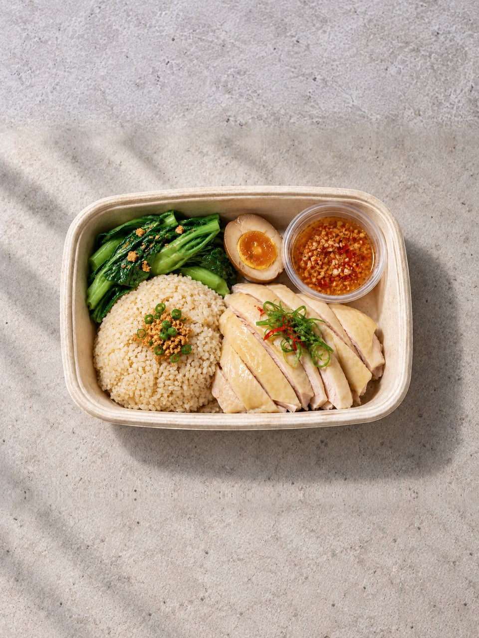 Hainanese Chicken Rice Bento