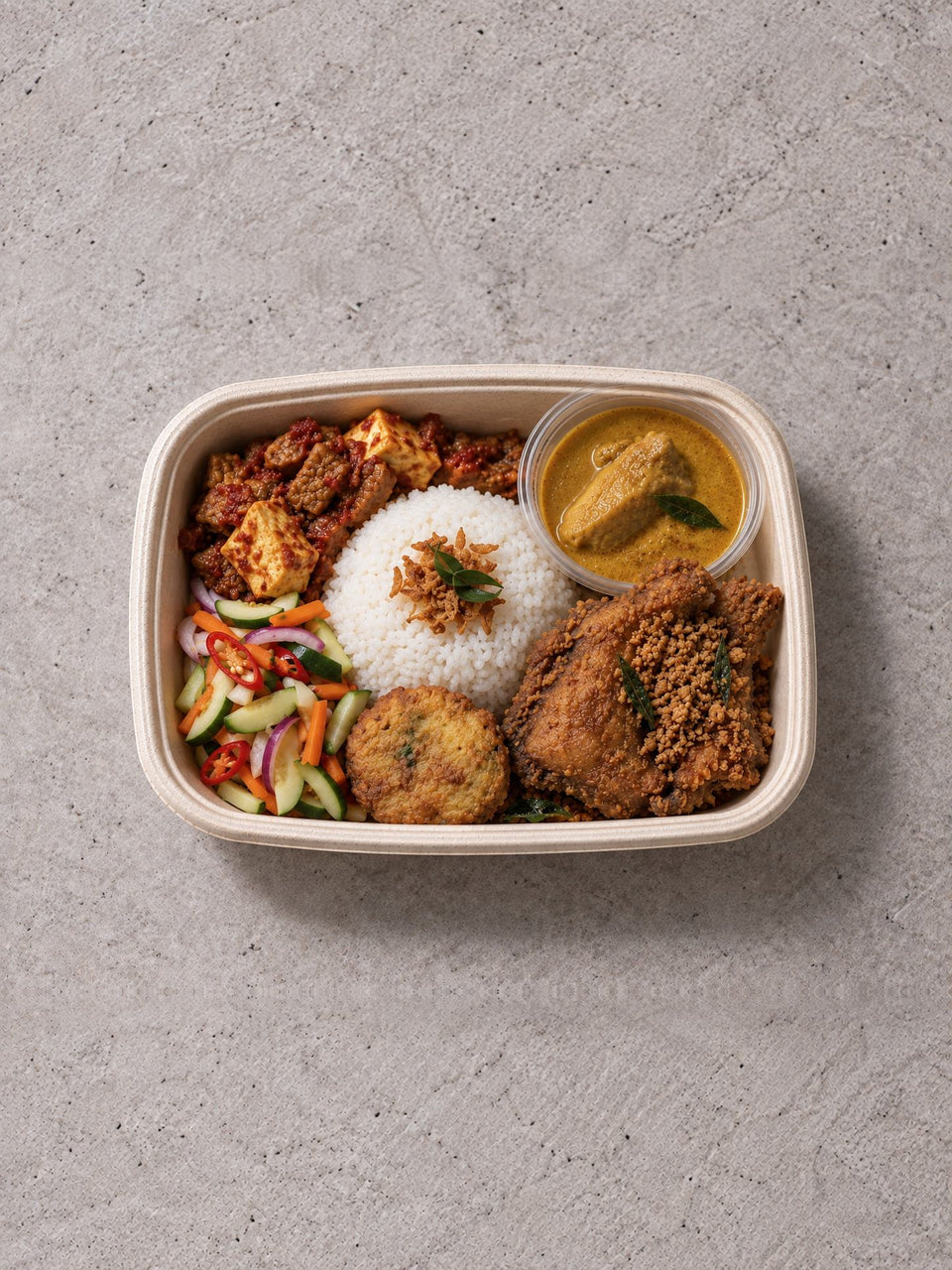 Signature Chicken Nasi Padang Bento